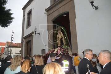 Misa y procesión de la Virgen de Telde en Los Llanos de Telde (Foto TA)